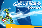 Snímek webových stránek Aquapark Kladno