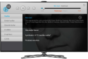 Snímek obrazovky aplikace Dirigent (Smart TV)