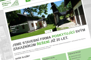 Snímek webových stránek Stavby a reality STAR